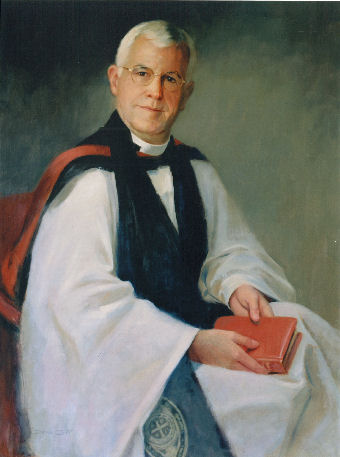 oil portrait of priest