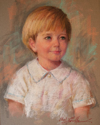 pastel portrait from life